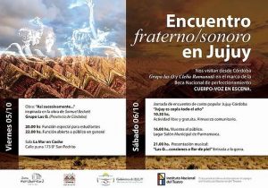 Encuentro Fraterno/Sonoro en Jujuy @ Sala La Mar en coche